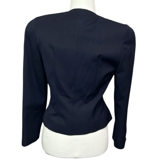 Harve Bernard Double Breasted Navy With Gold Buttons Blazer - Picture 3 of 4